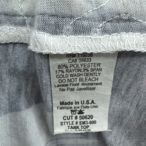 Jess & Jane Women’s XL 2 Piece Set Tank Top Cardigan Jacket Abstract Print - Picture 7 of 8